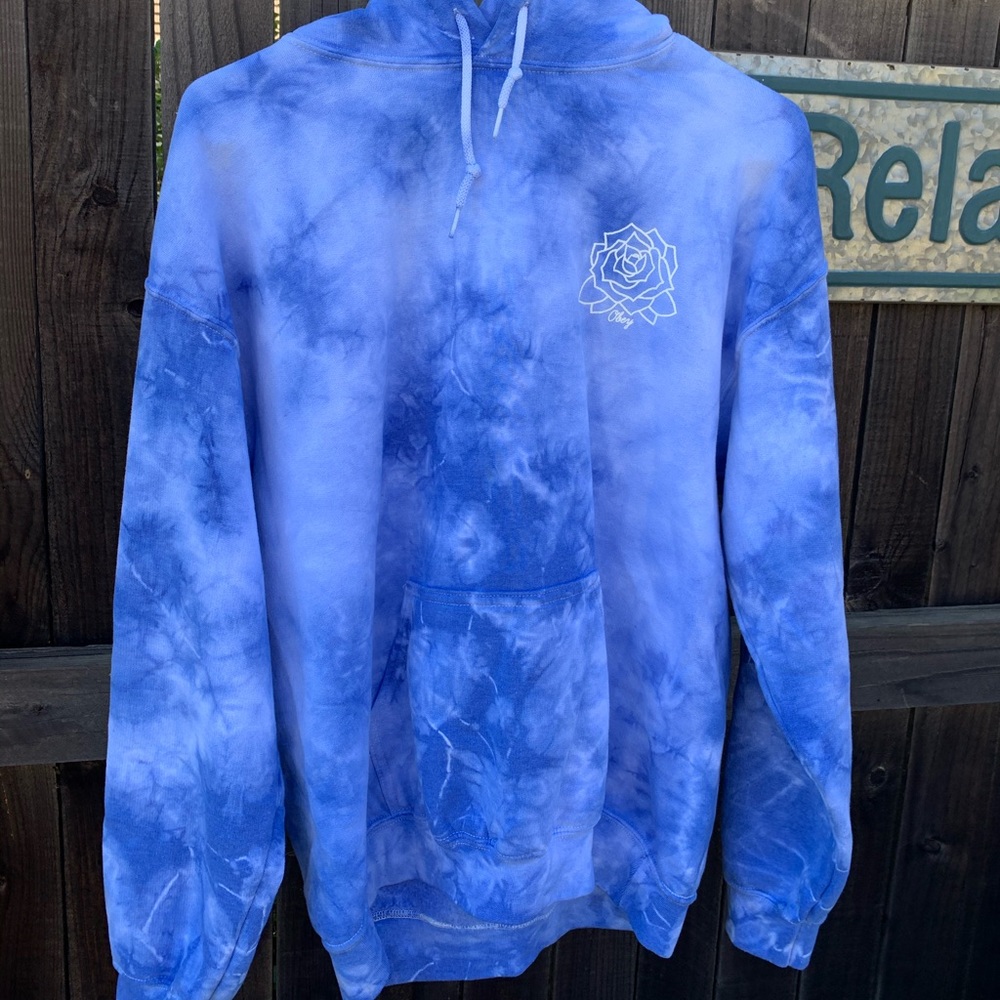 Tye Dye obey women’s hoodie